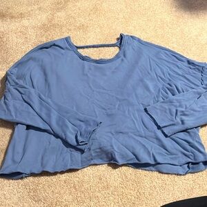 Aerie Blue Crew Neck Sweater